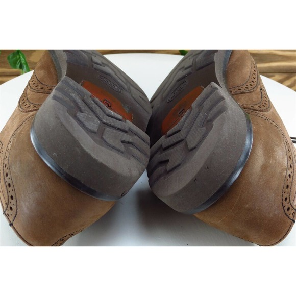 Bostonian Elements Shoes Sz 9 M Brown Wingtip Oxford Leather Men - Picture 8 of 9